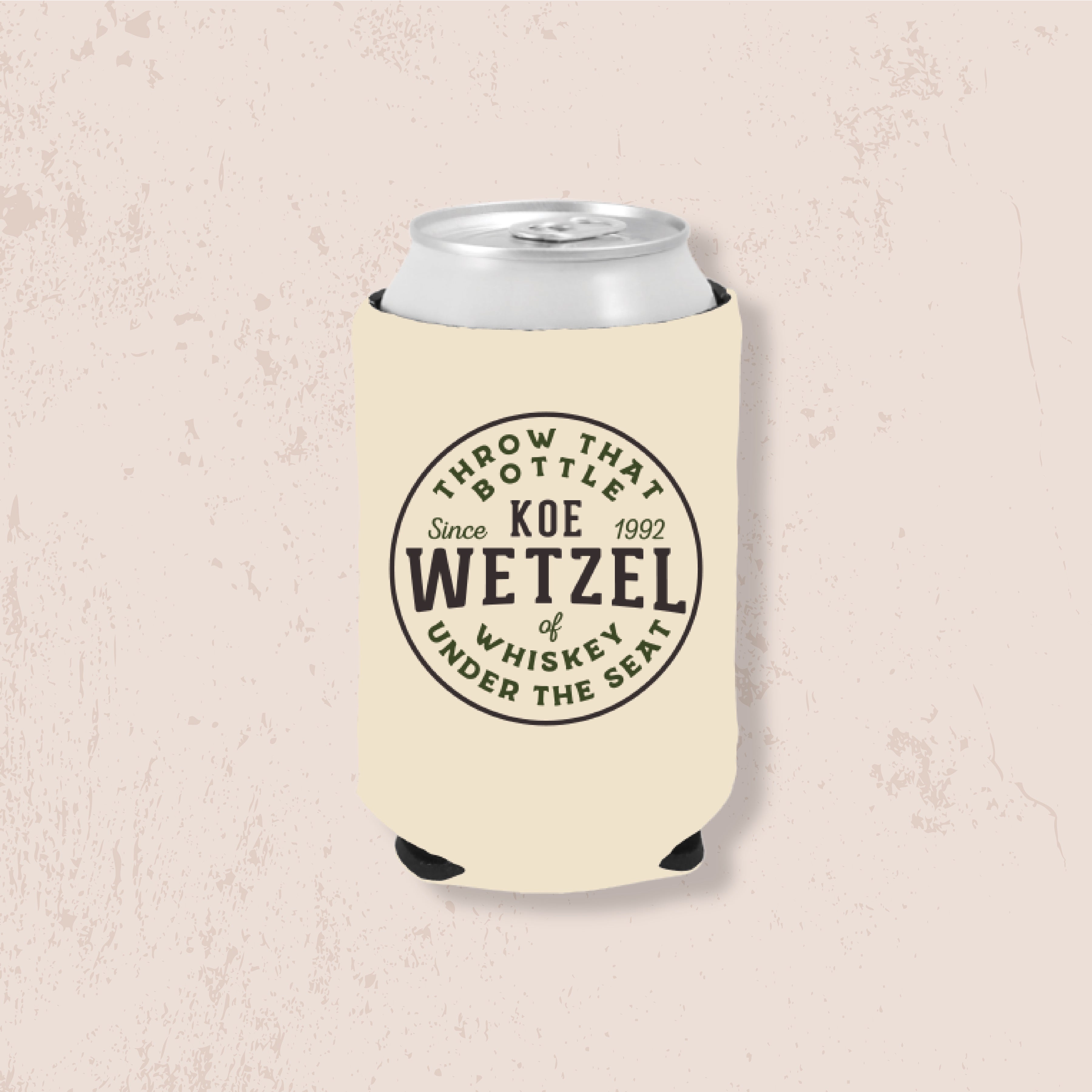 Feb. 28 Cream Circle Koozie