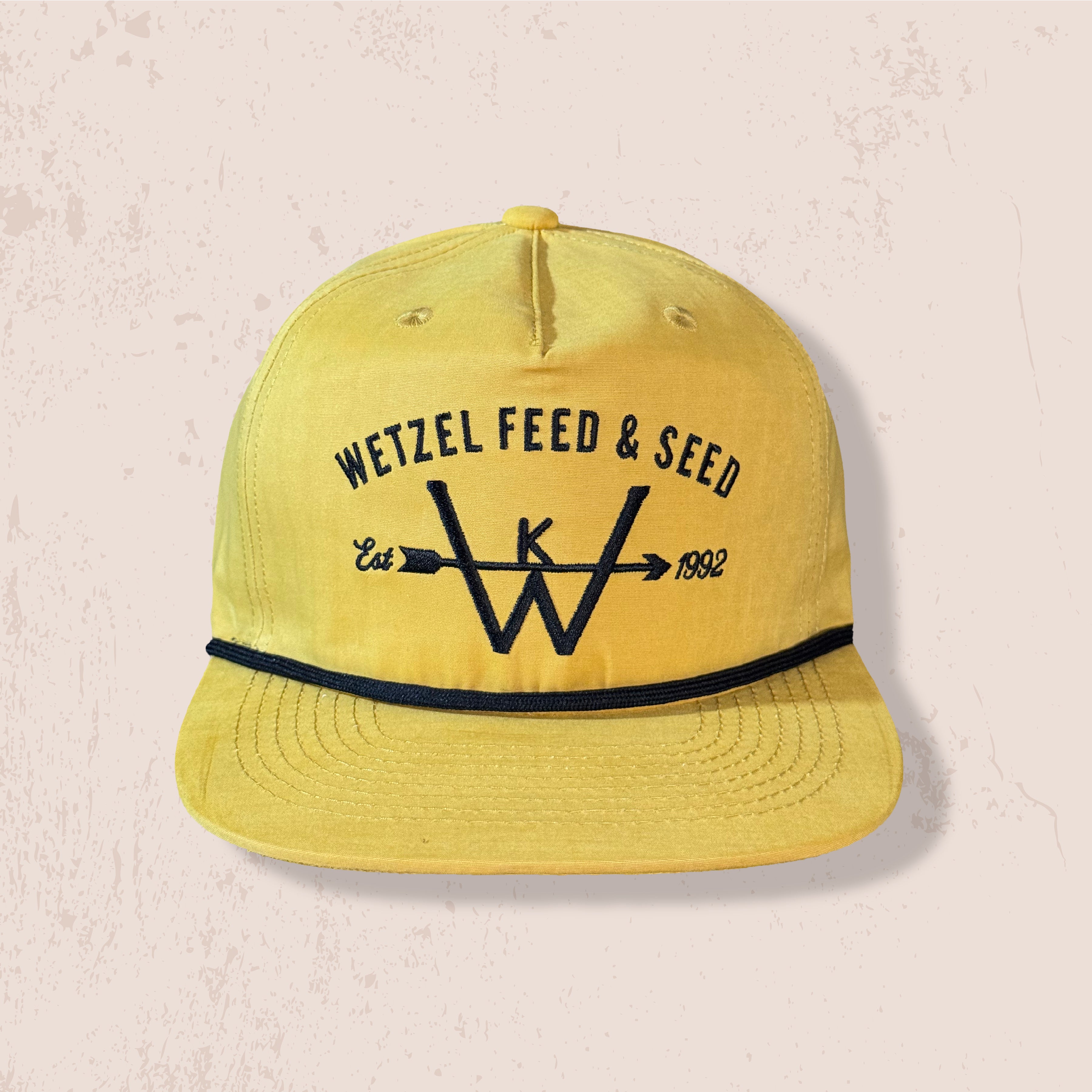 Wetzel Feed & Seed Yellow Snapback